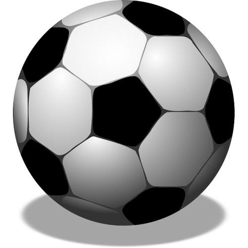 Vector graphics of football
