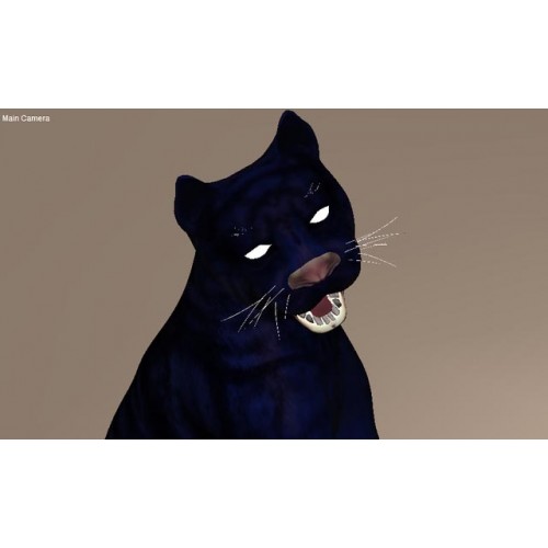 3D Model of Black Panther